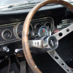 Gauge cluster and steering wheel