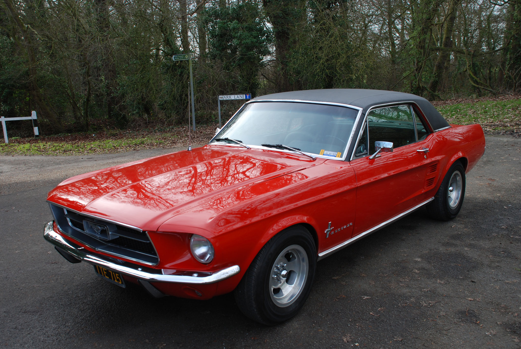 1967 Red Mustang Gt