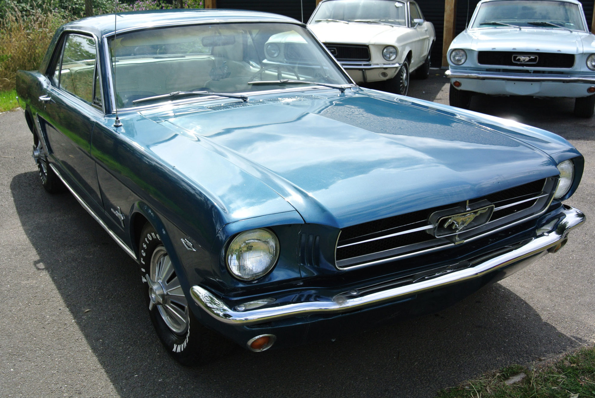 SOLD 1965 Ford Mustang V8 Auto Metallic Blue PROJECT Oakwood Classics