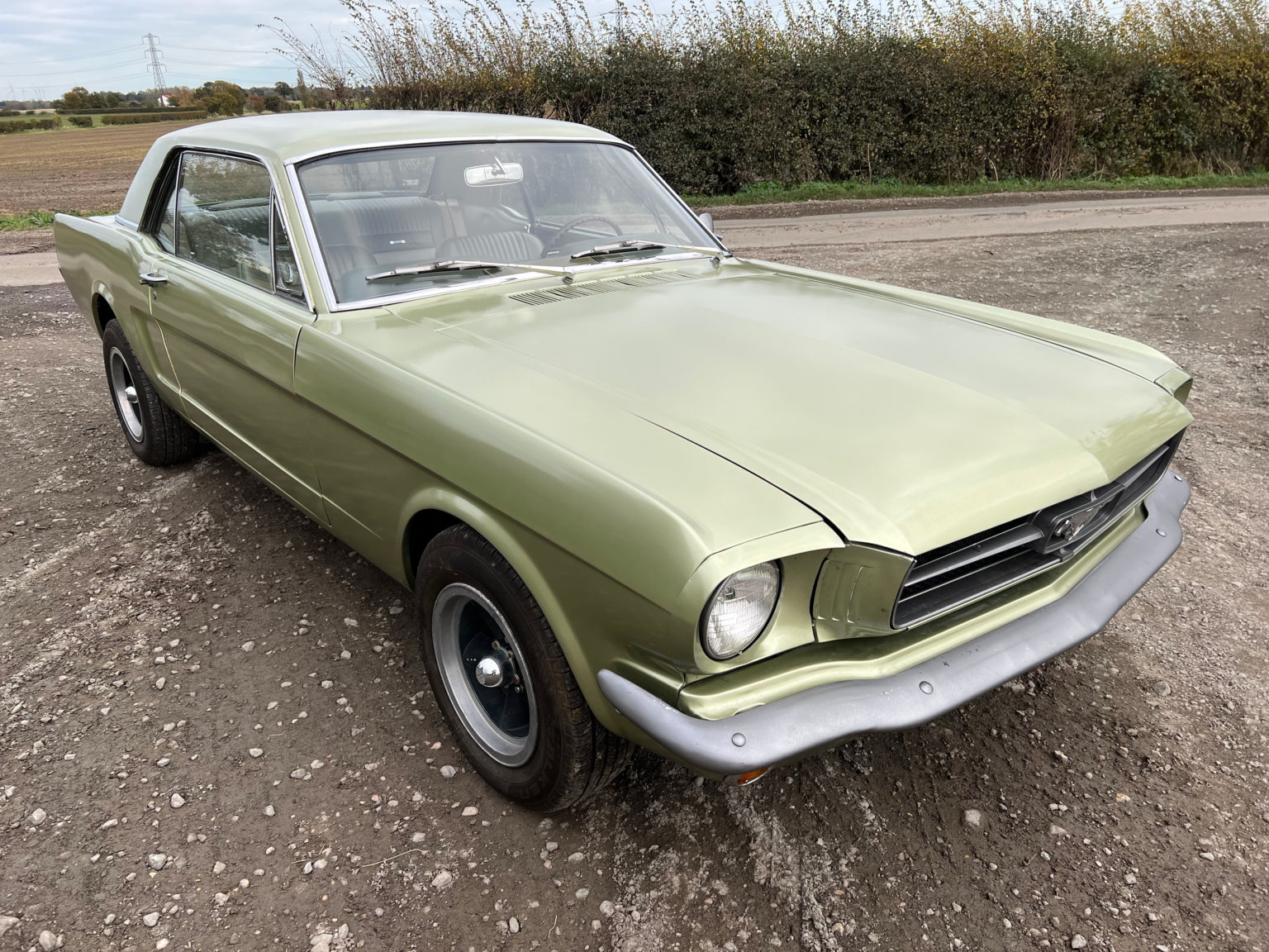 1966 Ford Mustang V8 Lime Green 5-Speed Manual (GT Pack) PROJECT ...