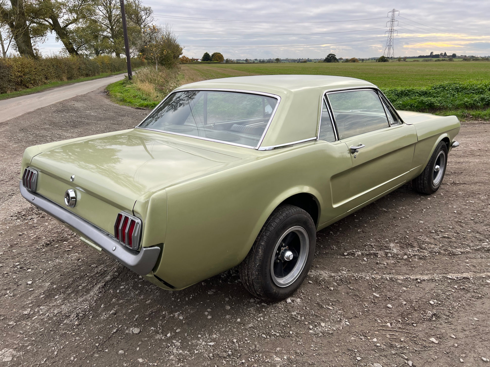 1966 Ford Mustang V8 Lime Green 5-Speed Manual (GT Pack) PROJECT ...