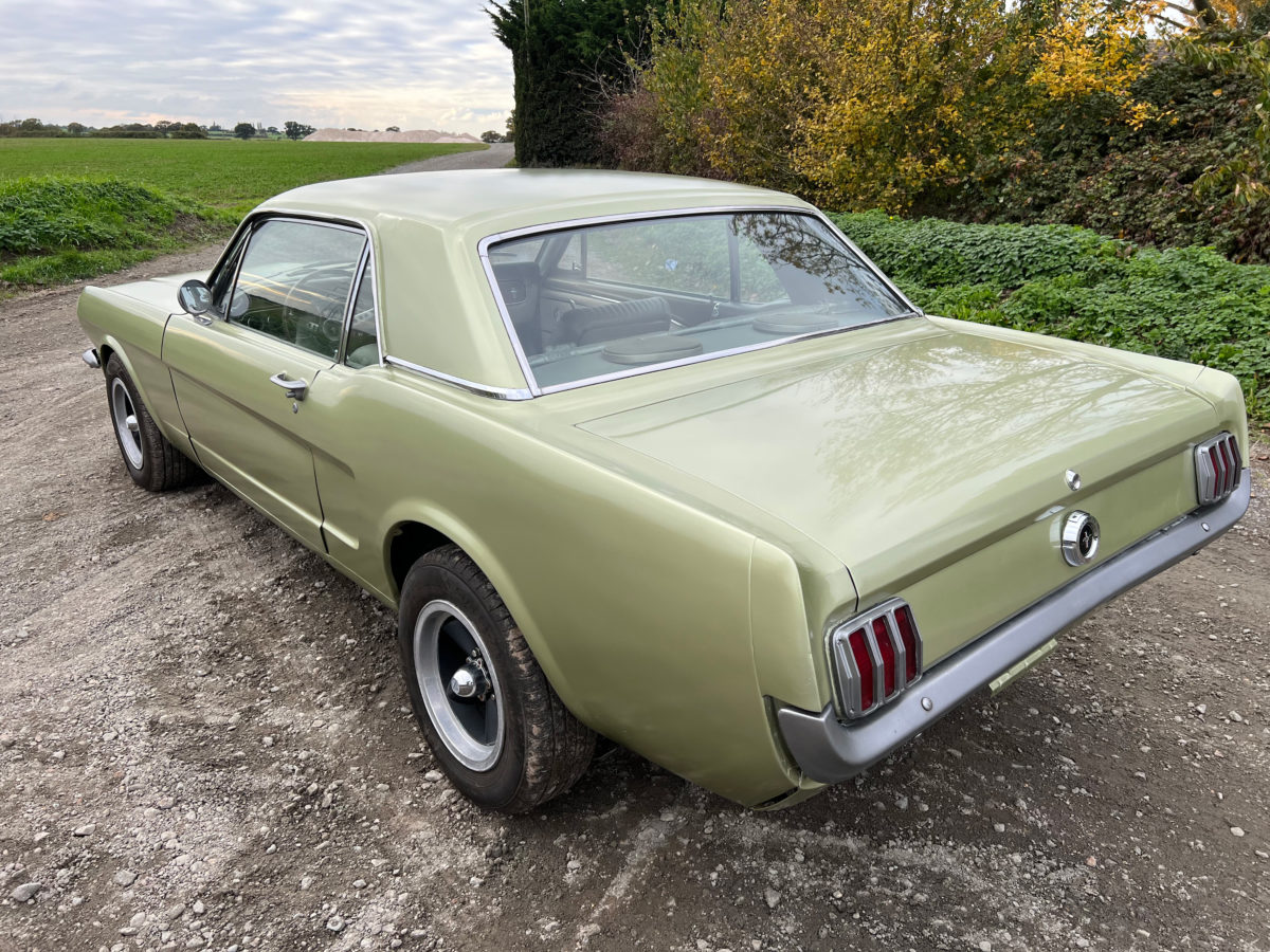 1966 Ford Mustang V8 Lime Green 5-Speed Manual (GT Pack) PROJECT ...