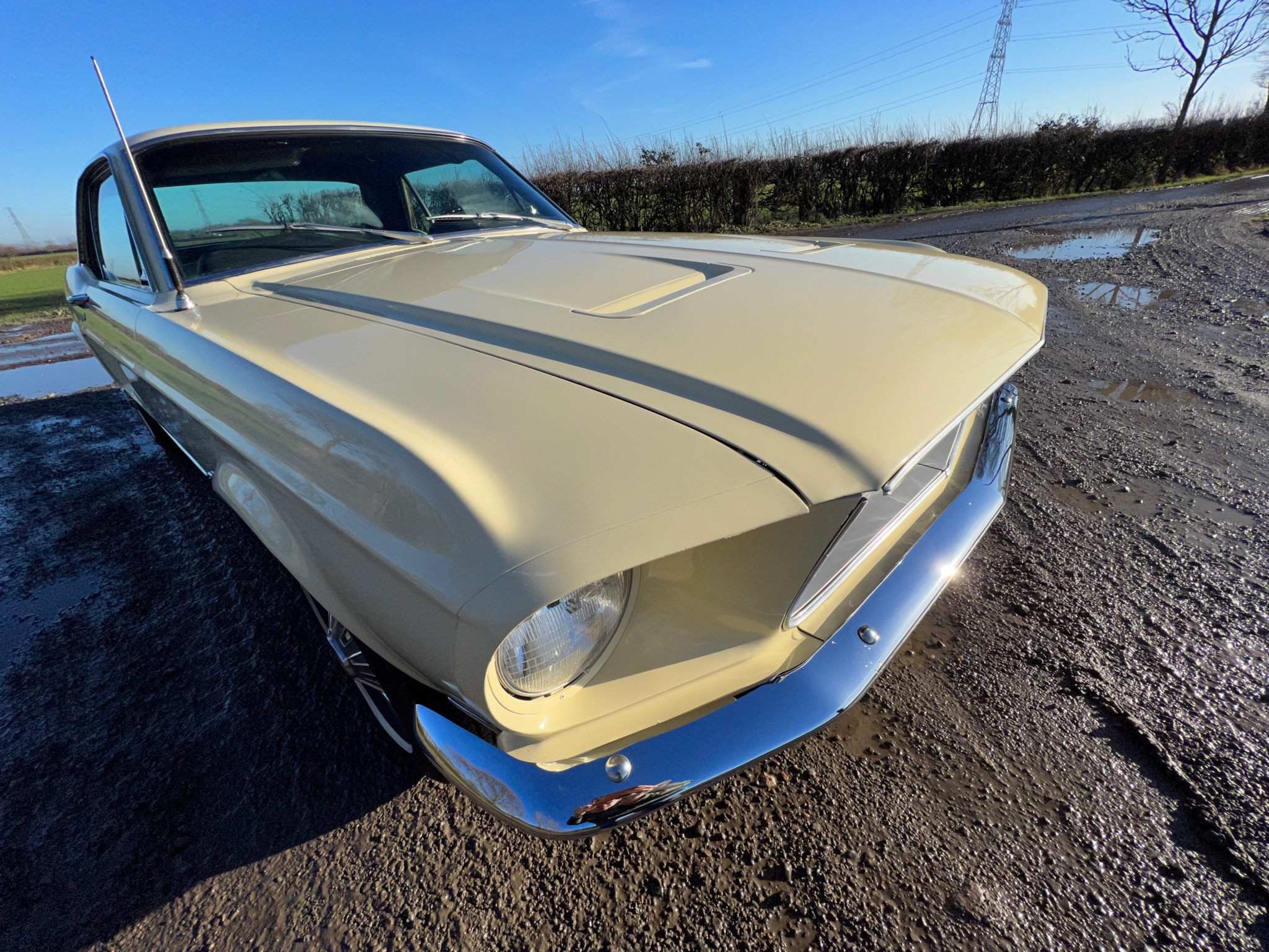 1968 Ford Mustang V8 Auto Meadowlark Yellow PROJECT Oakwood Classics
