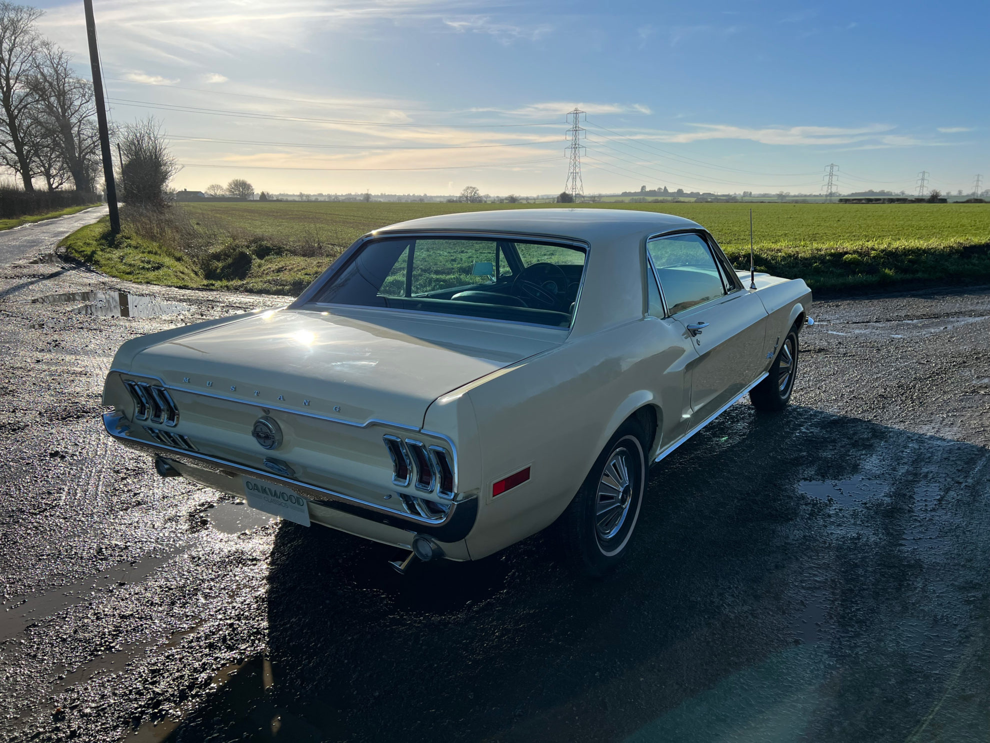 1968 Ford Mustang V8 Auto Meadowlark Yellow PROJECT Oakwood Classics