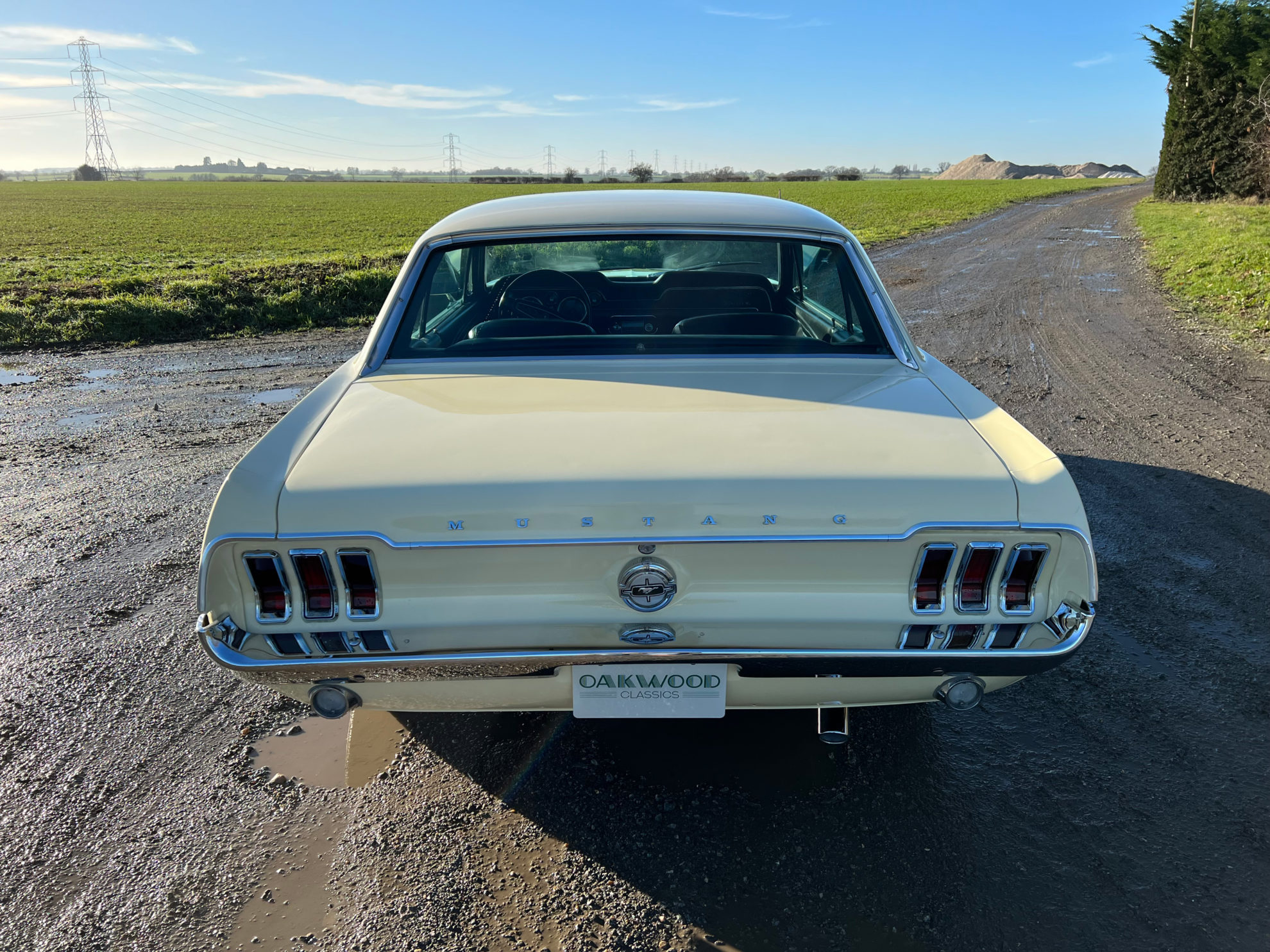 1968 Ford Mustang V8 Auto Meadowlark Yellow PROJECT Oakwood Classics